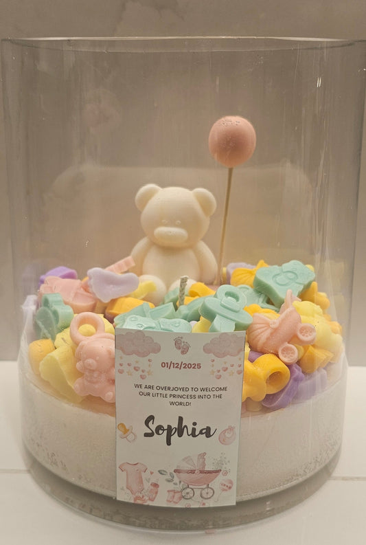 Baby-Themed Luxury Soya Candle